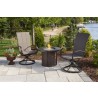Outdoor Greatroom Company Stonefire 32" Fire Pit Table - Lifestyle