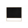 Trillium 3 Piece - Sofa, Loveseat and Armchair Set in Black and Gold Side