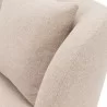 Manhattan Comfort Contemporary Siri Linen Weave 92.52 Sofa with Pillows In Wheat Closeup  - Manhattan Comfort Contemporary Siri Linen Weave 92.52 Sofa with Pillows In Wheat Closeup 