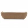 Manhattan Comfort Contemporary Ulka Chenille Sofa with Pillows Light Brown Back - Manhattan Comfort Contemporary Ulka Chenille Sofa with Pillows Light Brown Back