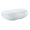Sunset West Pebble Coffee Table - Bone - Front Angle