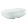 Sunset West Pebble Coffee Table - Bone - Front Angle - Sunset West Pebble Coffee Table - Bone - Front Angle