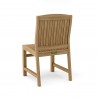 Sahara Non-Stack Dining Side Chair- back view - Sahara Non-Stack Dining Side Chair- back view