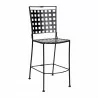 Woodard Sheffield Stationary Armless Bar Stool with Optional Cushion - Woodard Sheffield Stationary Armless Bar Stool with Optional Cushion