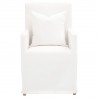 Essentials For Living Shelter Slipcover Arm Chair - LiveSmart Peyton-Pearl, Natural Gray Birch - Front Angle