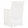 Essentials For Living Shelter Slipcover Arm Chair - LiveSmart Peyton-Pearl, Natural Gray Birch - Back Side Angle