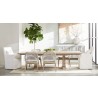 Essentials For Living Shelter Slipcover Arm Chair - LiveSmart Peyton-Pearl, Natural Gray Birch - Lifestyle