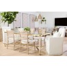 Essentials For Living Shelter Slipcover Arm Chair with Casters - LiveSmart Peyton-Pearl - Lifestyle