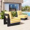 Shoreline Accent Chair in Yellow- Lifestyle 2