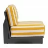 Shoreline Accent Chair in Yellow- side view 2 - Shoreline Accent Chair in Yellow- side view 2