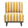 Shoreline Accent Chair in Yellow- Front view 1