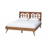 Shukura Platform Queen Bed - angled - Shukura Platform Queen Bed - angled