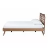 Shukura Platform Queen Bed - side - Shukura Platform Queen Bed - side