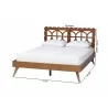 Shukura Platform Queen Bed - dimes - Shukura Platform Queen Bed - dimes