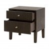 Essentials For Living Highland 2-Drawer Nightstand - Front Side Opened Angle