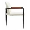 Sibu Dining Chair in Cream- side view 1 - Sibu Dining Chair in Cream- side view 1