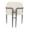 Sibu Dining Chair in Cream- back view 1