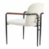 Sibu Dining Chair in Cream- back view 2 - Sibu Dining Chair in Cream- back view 2