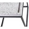 Mingle Side Table Salt And Pepper - Edge Detail