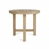 Anderson Teak Belford 20″ Round Side Table  - Anderson Teak Belford 20″ Round Side Table 