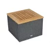 Royal Teak Boca Side Table w Storage - Royal Teak Boca Side Table w Storage