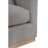 Essentials For Living Siena 96" Plinth Base Sofa - Base Angle