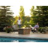 Outdoor Greatroom Company Sierra Fire Pit with Auto Ignition System - Lifestyle