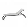 Cane-Line Siesta Sunbed light grey view - Cane-Line Siesta Sunbed light grey view
