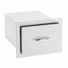 Summerset Grills 17" Single Drawer - Angled and Opened - Summerset Grills 17" Single Drawer - Angled and Opened
