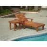 Summer Lounger - Wide With Table - Summer Lounger - Wide With Table