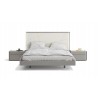 J&M Furniture Sintra Grey And White King Platform Bed  001