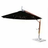 Bambrella Sirocco Side Wind 10' Round - Black - Bambrella Sirocco Side Wind 10' Round - Black