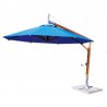 Bambrella Sirocco Side Wind 10' Round - Blue - Bambrella Sirocco Side Wind 10' Round - Blue