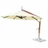 Bambrella Sirocco Side Wind 10' Round - Ecru - Bambrella Sirocco Side Wind 10' Round - Ecru
