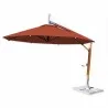 Bambrella Sirocco Side Wind 10' Round - Terracotta - Bambrella Sirocco Side Wind 10' Round - Terracotta