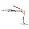 Bambrella Sirocco Side Wind 10' Round - White - Bambrella Sirocco Side Wind 10' Round - White