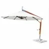 Bambrella Sirocco Side Wind 10' Round - White - Bambrella Sirocco Side Wind 10' Round - White