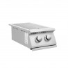 Summerset Gril ls Sizzler Double Side Burner - Angled