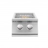 Summerset Gril ls Sizzler Double Side Burner - Front