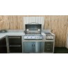 Summerset Grills Sizzler Pro Double Side Burner - Lifestyle 2
