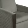 Sunpan Elvina Recliner - Antonio Charcoal - Seat Closeup Angle - Sunpan Elvina Recliner - Antonio Charcoal - Seat Closeup Angle