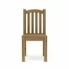 Anderson Teak Chelsea Arm less chair front - Anderson Teak Chelsea Arm less chair front
