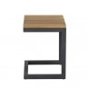 Sunpan Geneve C End Table - Side Angle