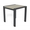 Tortuga Outdoor Lakeview Modern Outdoor Aluminum Side Table 8