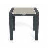 Tortuga Outdoor Lakeview Modern Outdoor Aluminum Side Table 10