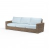 Havana Sofa in Canvas Skyline w/ Self Welt - Front Side Angle