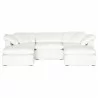 Sky Modular Corner Chair - Peyton Pearl - Front - Sky Modular Corner Chair - Peyton Pearl - Front