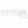 Sky Modular Corner Chair - Peyton Pearl - Front with Side  - Sky Modular Corner Chair - Peyton Pearl - Front with Side 