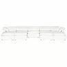 Sky Modular Corner Chair - Peyton Pearl - Front and Set - Sky Modular Corner Chair - Peyton Pearl - Front and Set