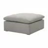 Essentials For Living Sky Modular Ottoman - Peyton Slate - Front Side Angle - Essentials For Living Sky Modular Ottoman - Peyton Slate - Front Side Angle